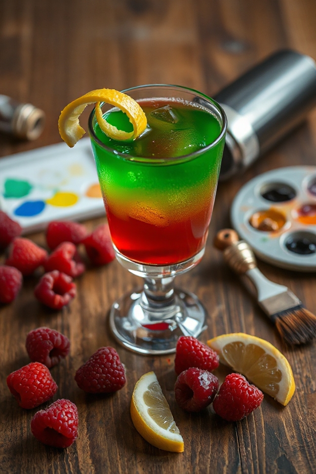 van gogh inspired cocktail recipe