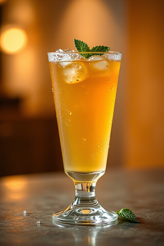 vanilla ginger sour cocktail recipe