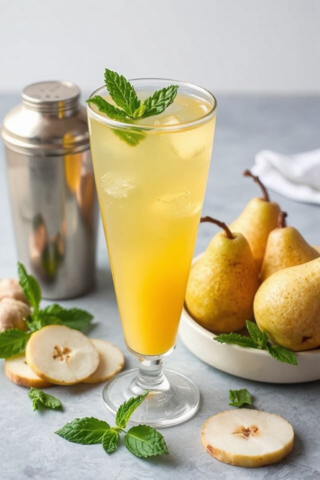 yuzu ginger cocktail recipe