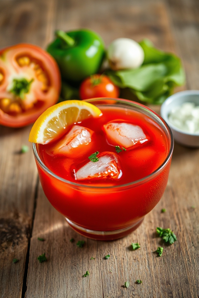 zesty tomato juice cocktail